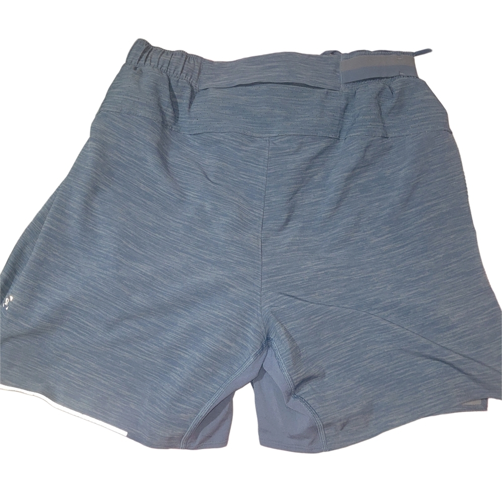 Lululemon Light Blue Men's Athletic Lined Surge Shorts Size S - Picture 5 of 5